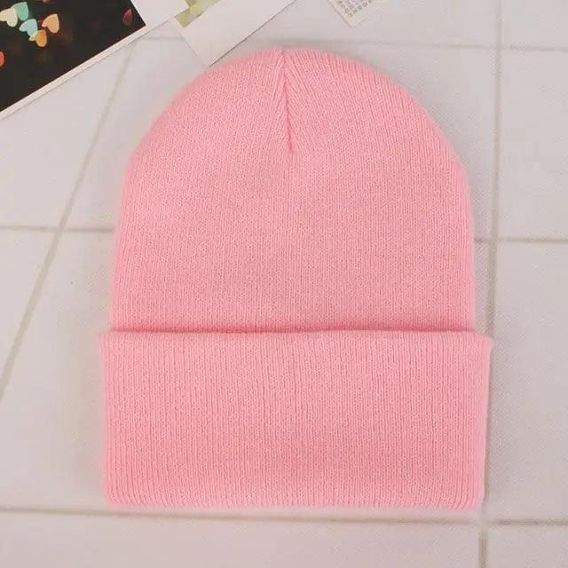 New Winter Hats for Women Men Beanies Knitted Solid Cool Hat Girls Autumn Female Beanie Warm Bonnet Casual Cap For Winter  Knitted Autumn Winter Cap Warm Elastic Winter Women and Men Hat