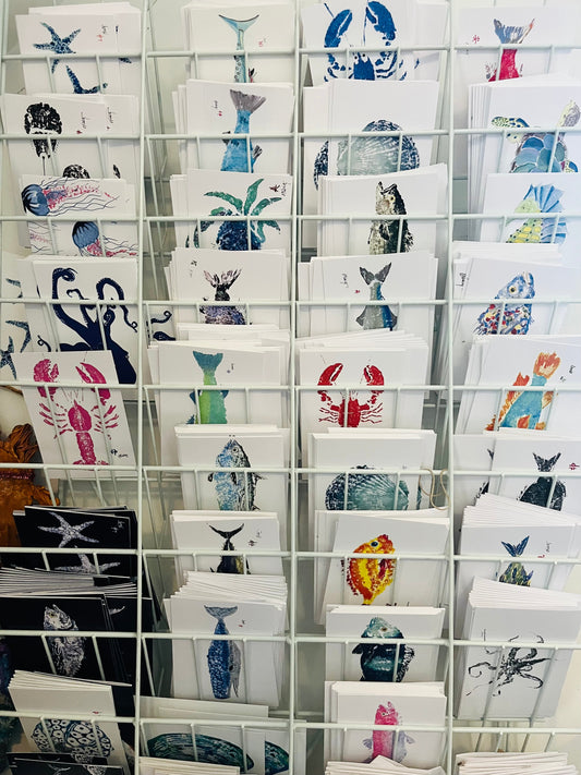 Set of Six Fishaye – Premium Coastal Décor Pieces