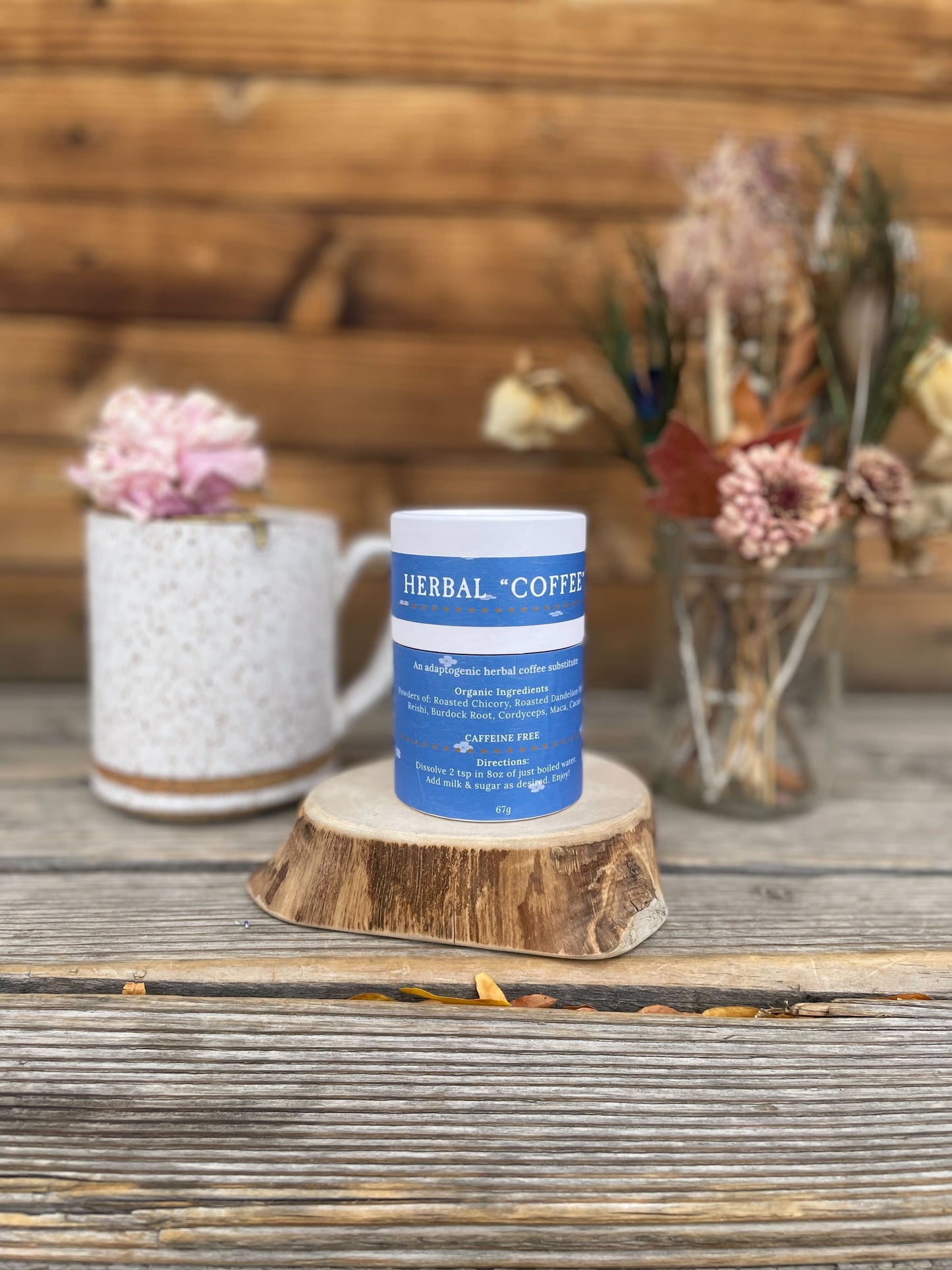 Herbal Coffee Blend, 6 oz Tube (112 g)