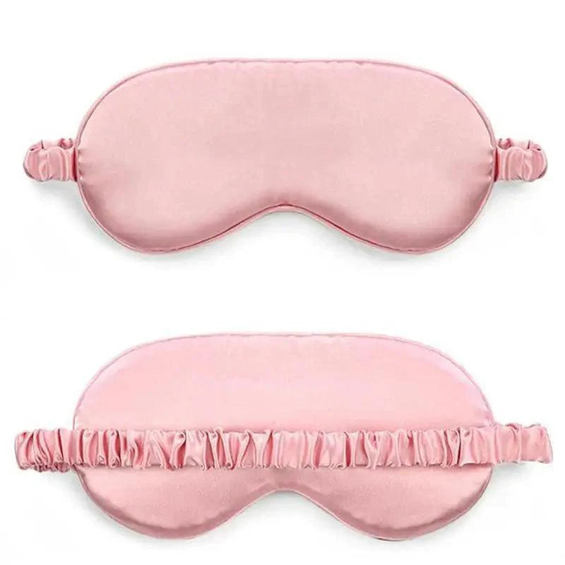 Portable Sleeping Eye Mask Cover Eye Patch Smooth Blindfold Rest Relax Eye Cover Soft And Comfortable Night Blindfold For Women