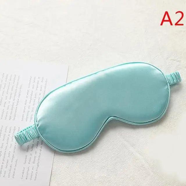 Portable Sleeping Eye Mask Cover Eye Patch Smooth Blindfold Rest Relax Eye Cover Soft And Comfortable Night Blindfold For Women