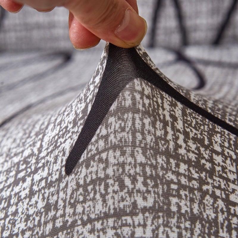 Printed Polyester Fabric Chair Cover Washable Chair Covers Seat Slipcovers Stretch Dining Seat Case For Home Stretch Removable Washable Dining Room Chair Protector Slipcovers/Home Decor Dining Room Seat Cover Multiple Styles