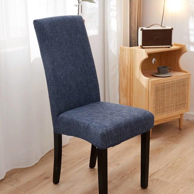 Printed Polyester Fabric Chair Cover Washable Chair Covers Seat Slipcovers Stretch Dining Seat Case For Home Stretch Removable Washable Dining Room Chair Protector Slipcovers/Home Decor Dining Room Seat Cover Multiple Styles