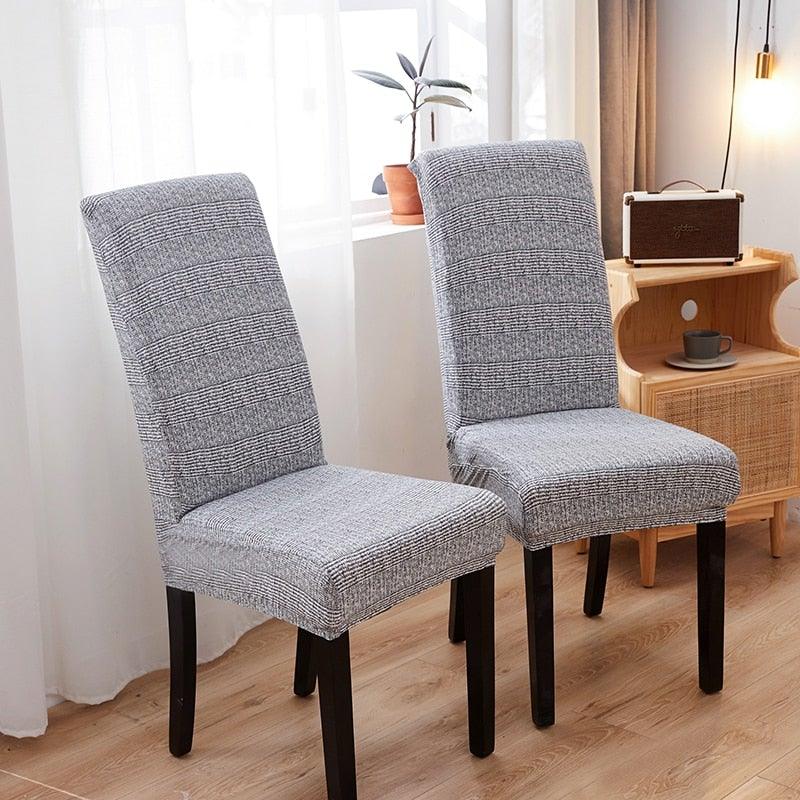 Printed Polyester Fabric Chair Cover Washable Chair Covers Seat Slipcovers Stretch Dining Seat Case For Home Stretch Removable Washable Dining Room Chair Protector Slipcovers/Home Decor Dining Room Seat Cover Multiple Styles