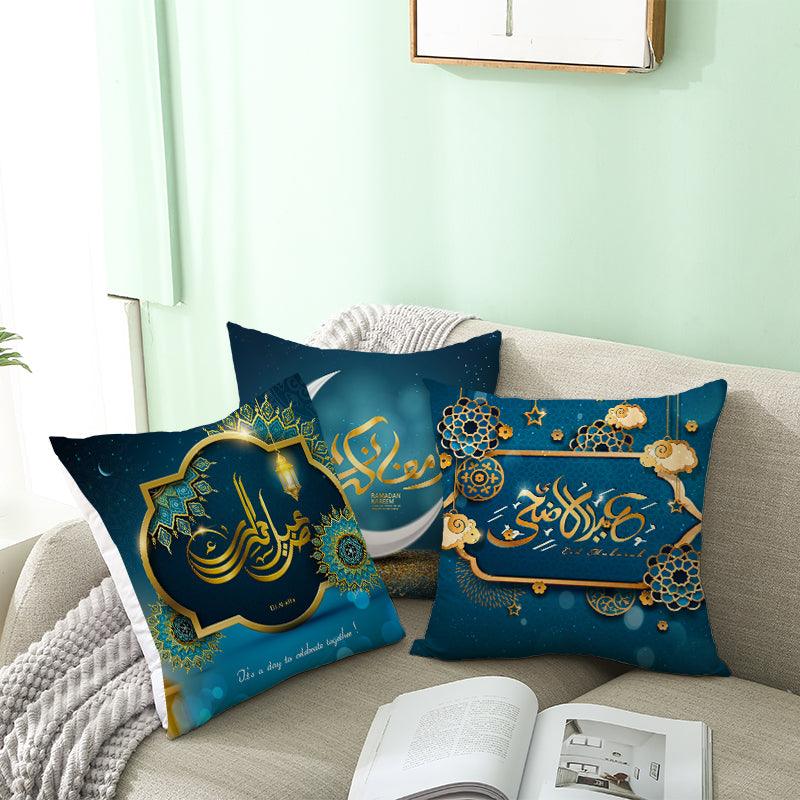 Blue Moon Pillow Decorations For Family Pillow Cover Cotton Sofa Cushion Cover Decoration Decor For Home Charming Decorative Pillows