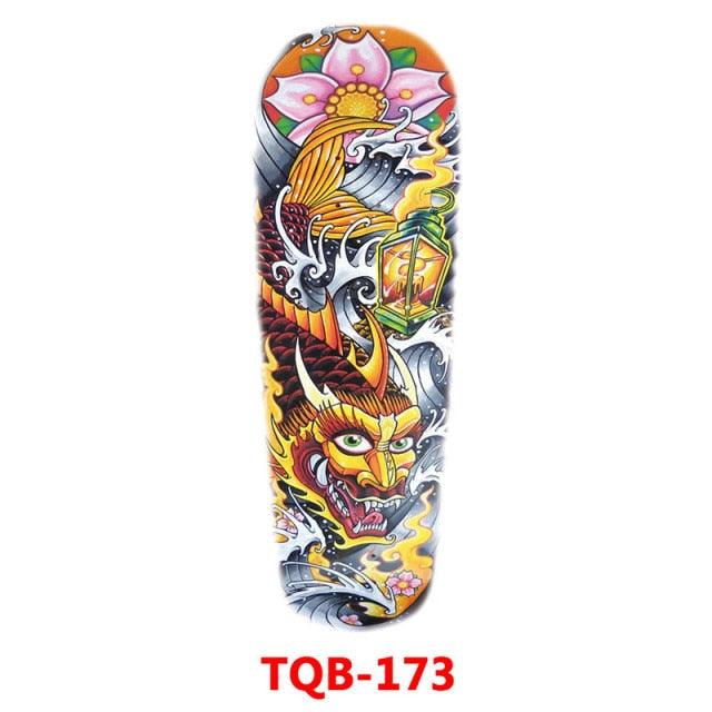 Full Arm Large Size Sleeve Temporary Sticker Dragon Tattoo Waterproof Body Art Realistic 3D Design For Mens