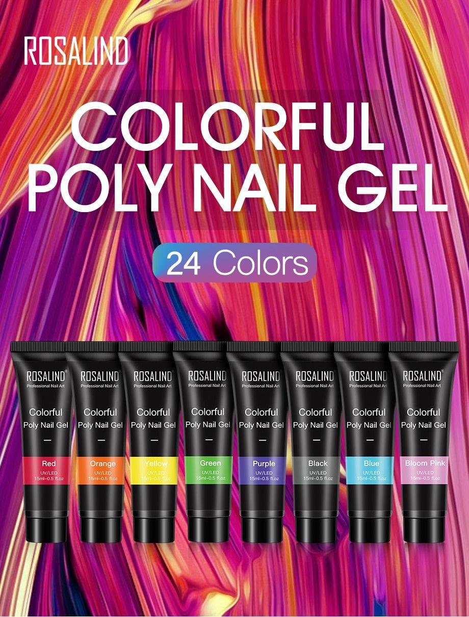 New Popular Nail Polish Gel 15ml UV Nail Extension Gel Permanent Nail Art Manicure Design Fashion Gel For Womens
