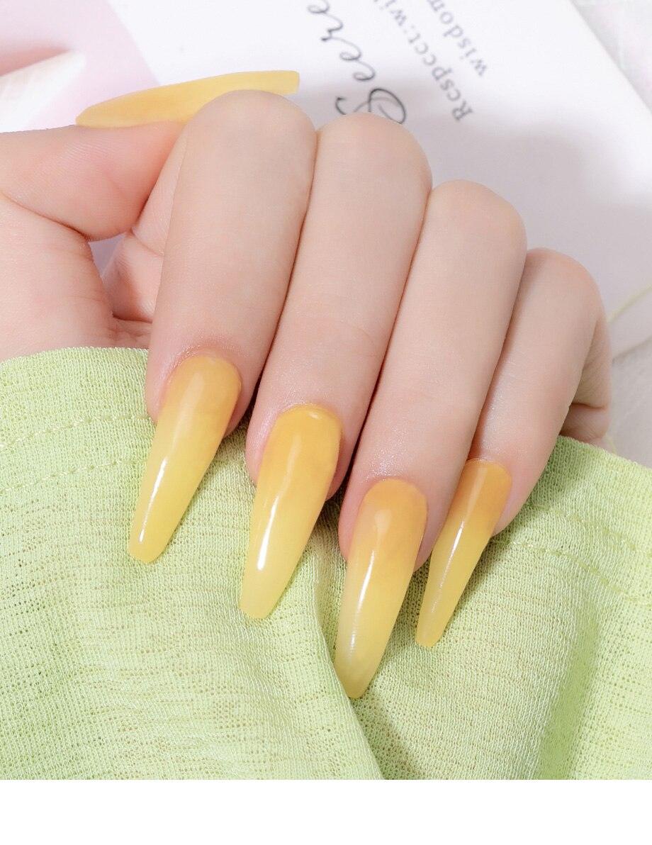 New Popular Nail Polish Gel 15ml UV Nail Extension Gel Permanent Nail Art Manicure Design Fashion Gel For Womens