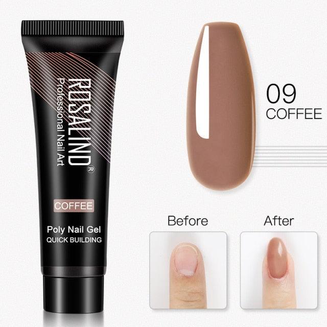 New Popular Nail Polish Gel 15ml UV Nail Extension Gel Permanent Nail Art Manicure Design Fashion Gel For Womens