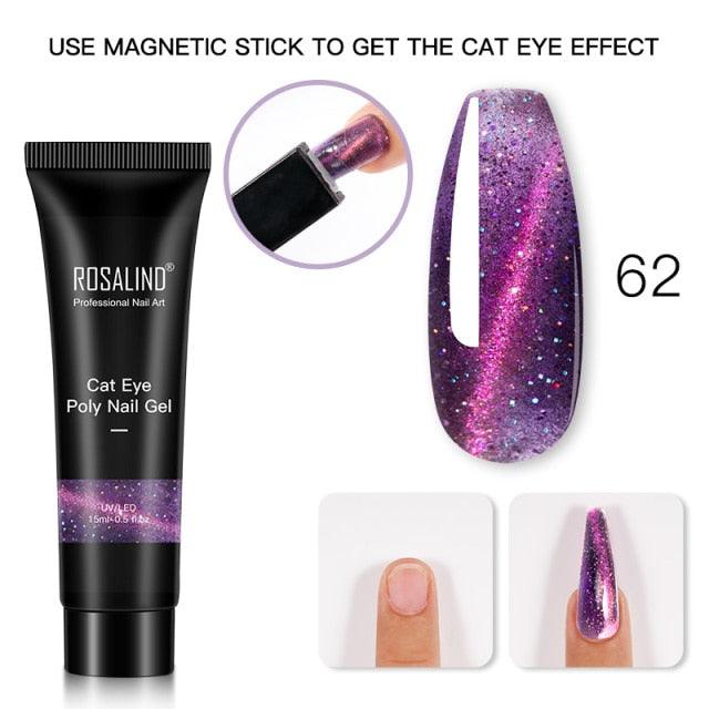 New Popular Nail Polish Gel 15ml UV Nail Extension Gel Permanent Nail Art Manicure Design Fashion Gel For Womens