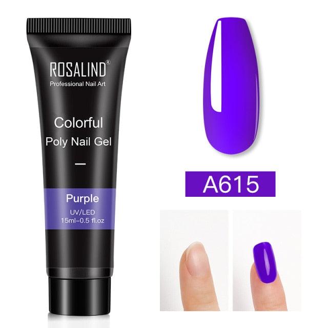 New Popular Nail Polish Gel 15ml UV Nail Extension Gel Permanent Nail Art Manicure Design Fashion Gel For Womens