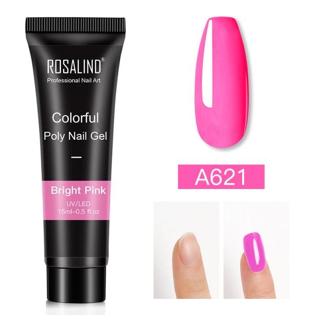 New Popular Nail Polish Gel 15ml UV Nail Extension Gel Permanent Nail Art Manicure Design Fashion Gel For Womens