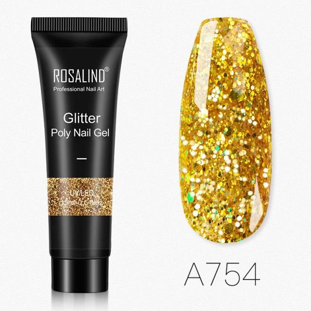 New Popular Nail Polish Gel 15ml UV Nail Extension Gel Permanent Nail Art Manicure Design Fashion Gel For Womens