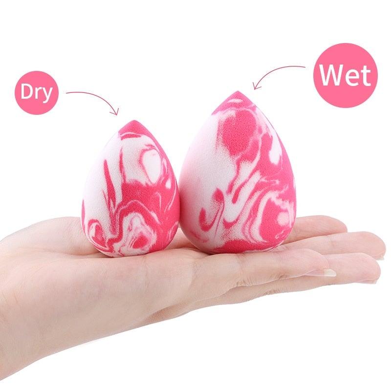 Professional Makeup Sponge Different Soft Shape Concealer Sponge Mix Powder Cosmetic Puff Make Up Colorful Sylish