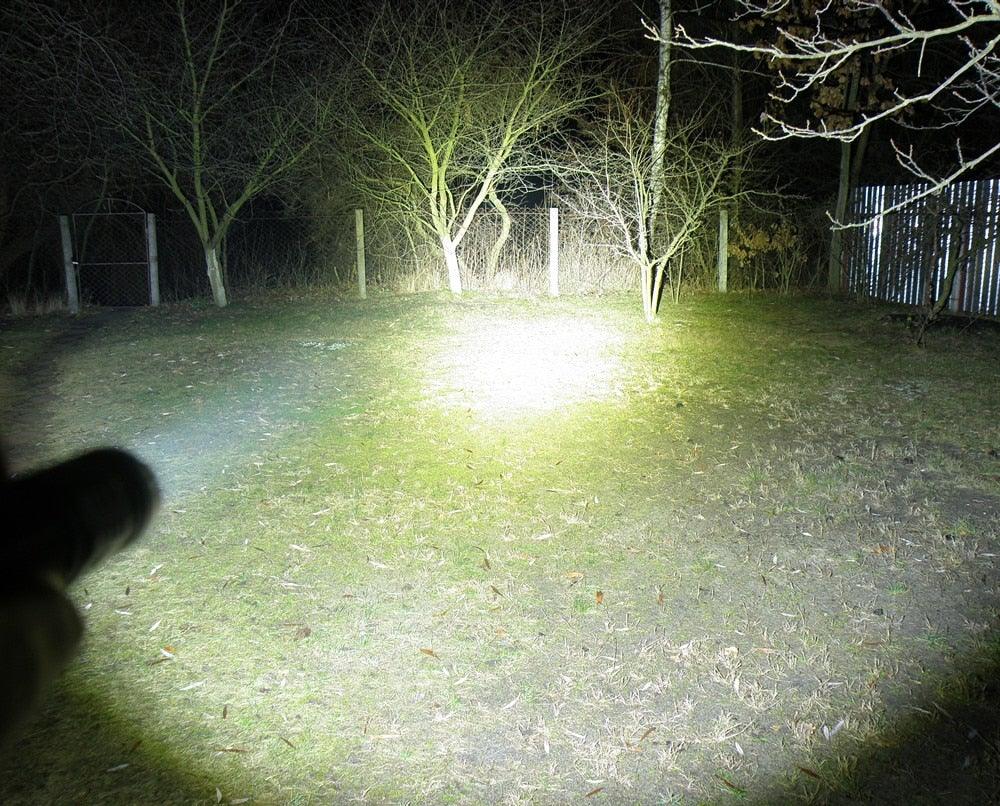 Rechargeable Adjustable  Flashlight High Lumen Powerful Waterproof Portable Cree USB LED Super Bright Flashlight Pocket Size Torch Light For Camping Hiking Riding