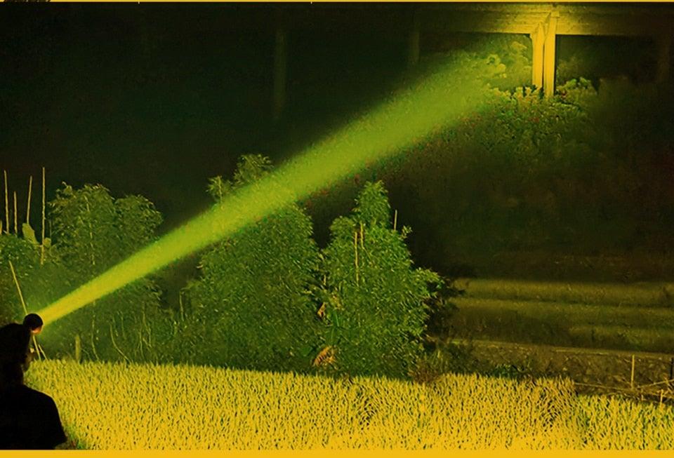 Rechargeable Adjustable Headlamp, Zoom/Waterproof LED White Yellow Color High Lumen Headlamp Flashlight Torch Power Bank For Adult Outdoor Camping Fishing Adventures