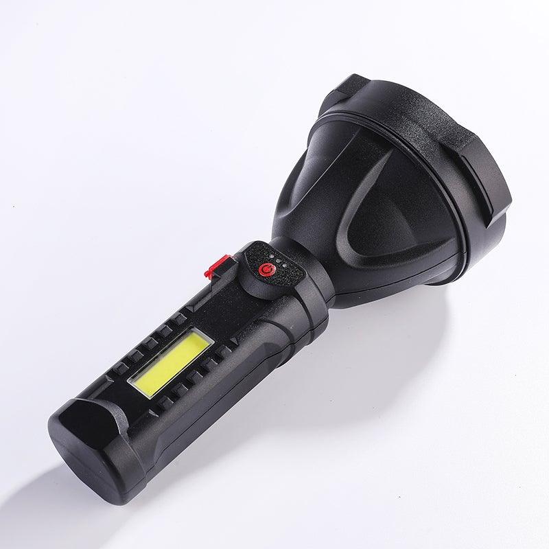 Rechargeable Adjustable USB LED Portable Rotary High Lumen Zoombale Super Strong Flashlight  Ultra-bright For Long-range  Outdoor  Camping Fishing Hiking Riding Walking Jogging Flashlight