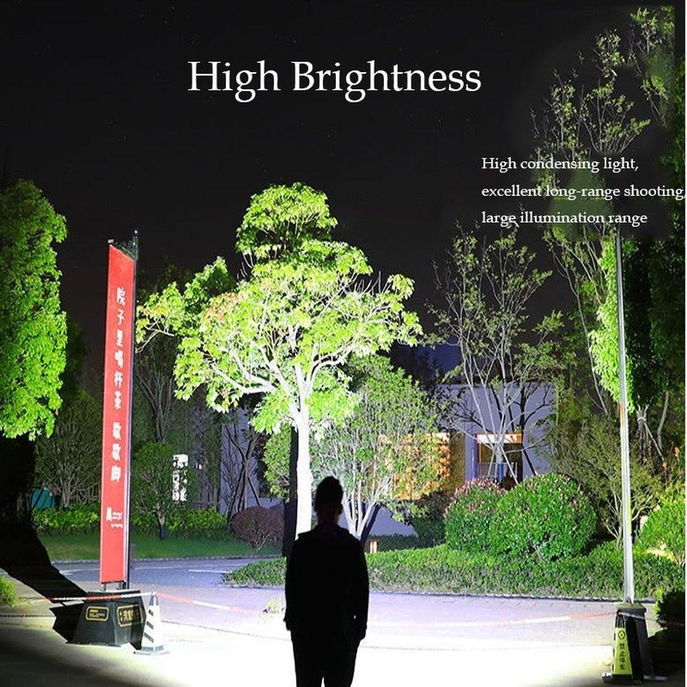 Rechargeable High Lumens Work Headlight Ultra Bright Headlamp LED Headlight Sensor Powerful  Head Lamp Waterproof Flashlight For Adults Running Hiking Camping Fishing