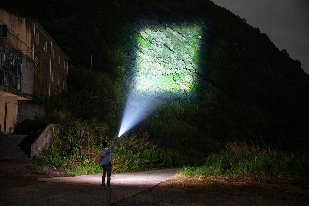 Rechargeable LED Flashlights Waterproof Hnadheld Super Bright High Lumens  Zoomable Powerful Lamp Bead Flashlight Torch For Outdoor & Indoor Camping Running Fishing Hiking Lamp