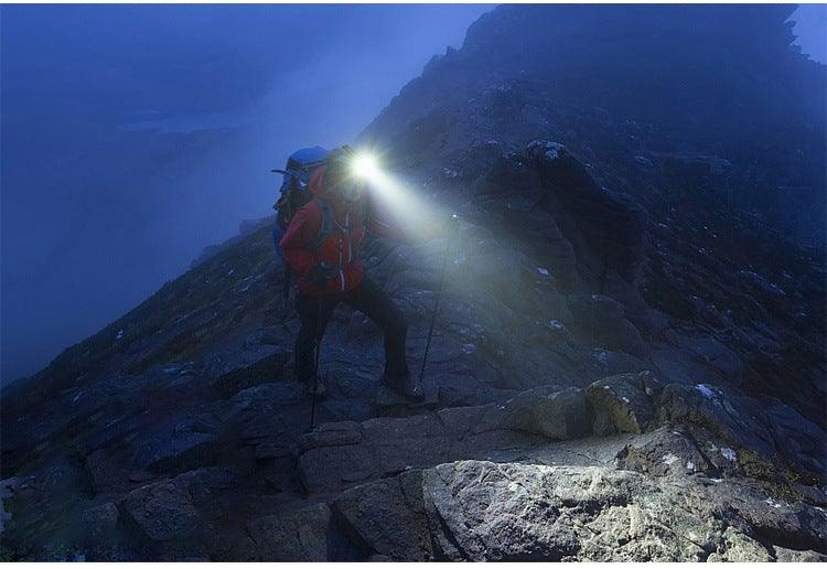 Rechargeable LED Powerfull Headlamp Flashlight USB Waterproof Headlamp Motion Body Sensor Headlight For Adults & Kids Camping Flashlight Outdoors Camping Running Biking Fishing