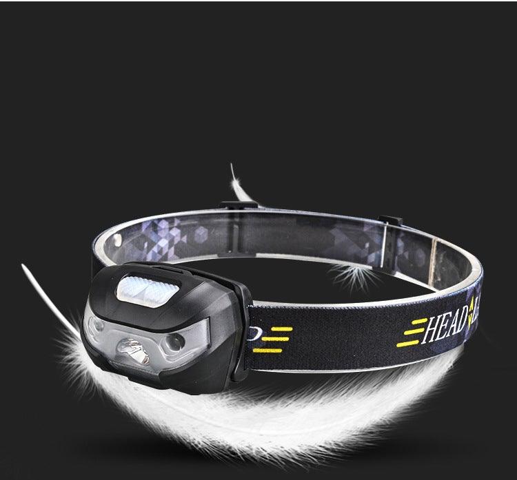 Rechargeable LED Powerfull Headlamp Flashlight USB Waterproof Headlamp Motion Body Sensor Headlight For Adults & Kids Camping Flashlight Outdoors Camping Running Biking Fishing