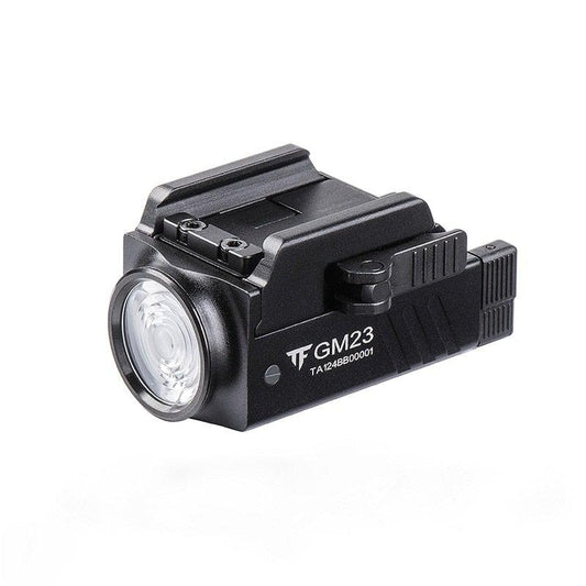 Rechargeable Spotlight Flashlight Waterproof  Adjustable High Lumen Super Bright USB LED Tactical Flashlight Gift Giving Torch Rail Mounted Flashlight For Outdoor Camping Hiking Fishing Jogging Walking