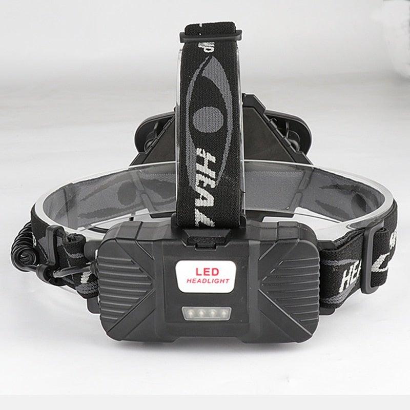 Rechargeable Usb Headlamp 500m Long Range Waterproof Headlight Lightweight Flashlight Hight Lumens Adjustable  Floodlight  For Outdoor Searchlight Hiking Camping Running Fishing Best Headlamps