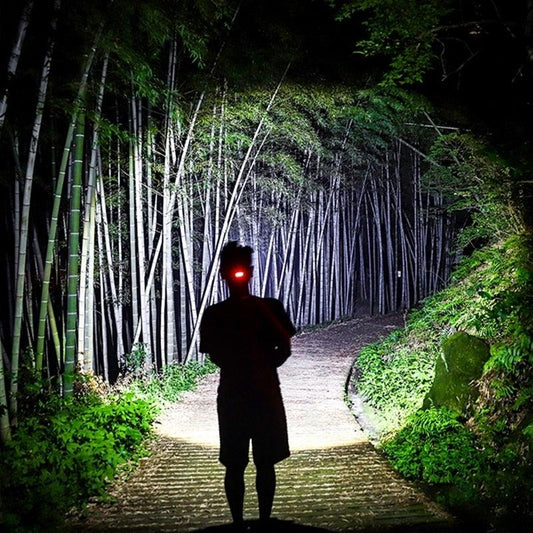 Rechargeable Usb Headlamp 500m Long Range Waterproof Headlight Lightweight Flashlight Hight Lumens Adjustable  Floodlight  For Outdoor Searchlight Hiking Camping Running Fishing Best Headlamps