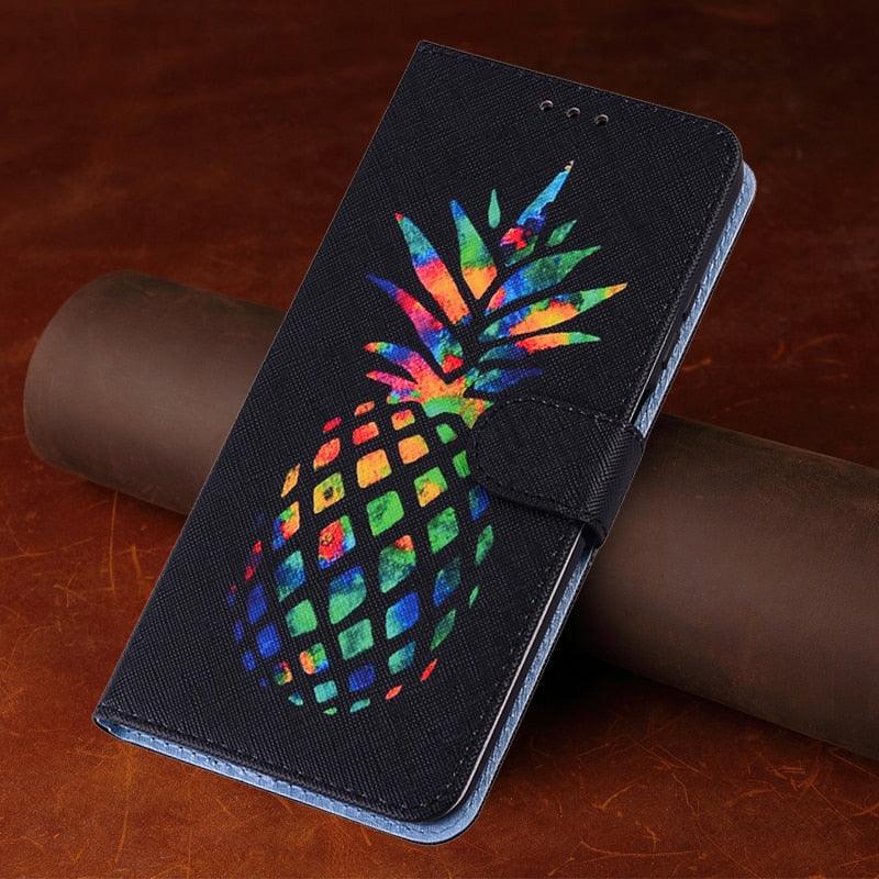 Redmi9T Magnetic Leather Phone Case on For Xiaomi Redmi 9T 9AT 9A 9C NFC Redmi9 9 T A Power 9Prime Wallet Book Cute Cover Colorful Premium Leather Wrist Strap Viewing Stand Magnetic Folio Inner Protective Flip Cover