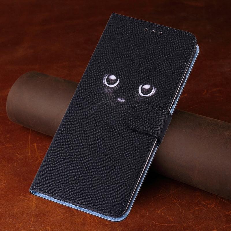 Redmi9T Magnetic Leather Phone Case on For Xiaomi Redmi 9T 9AT 9A 9C NFC Redmi9 9 T A Power 9Prime Wallet Book Cute Cover Colorful Premium Leather Wrist Strap Viewing Stand Magnetic Folio Inner Protective Flip Cover