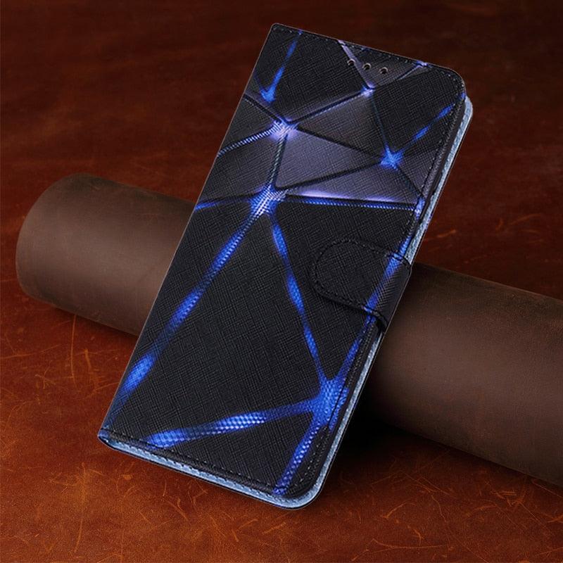 Redmi9T Magnetic Leather Phone Case on For Xiaomi Redmi 9T 9AT 9A 9C NFC Redmi9 9 T A Power 9Prime Wallet Book Cute Cover Colorful Premium Leather Wrist Strap Viewing Stand Magnetic Folio Inner Protective Flip Cover