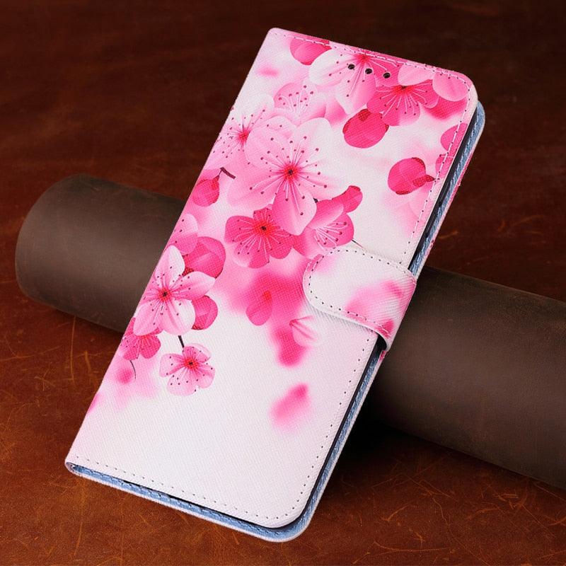Redmi9T Magnetic Leather Phone Case on For Xiaomi Redmi 9T 9AT 9A 9C NFC Redmi9 9 T A Power 9Prime Wallet Book Cute Cover Colorful Premium Leather Wrist Strap Viewing Stand Magnetic Folio Inner Protective Flip Cover