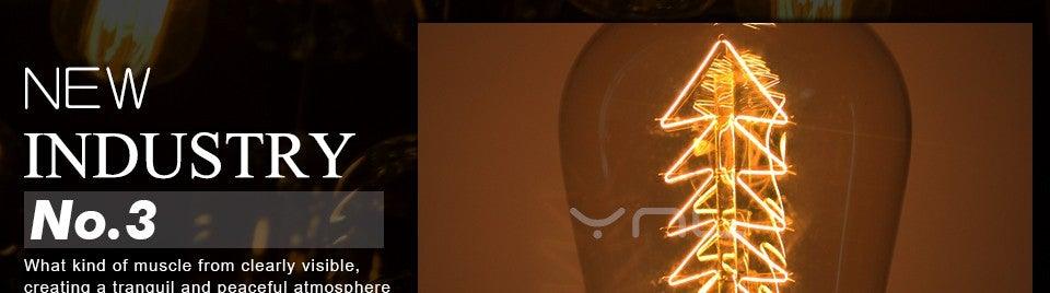 Retro Edison Bulb ST64 A19 T45 G80 G95 G125 Incandescent Light Bulb E27 220V 40W filament bulb lighting tubes Edison