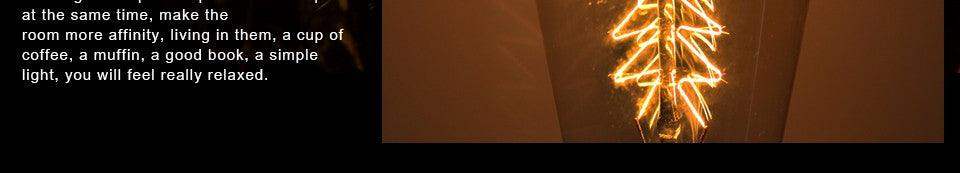 Retro Edison Bulb ST64 A19 T45 G80 G95 G125 Incandescent Light Bulb E27 220V 40W filament bulb lighting tubes Edison