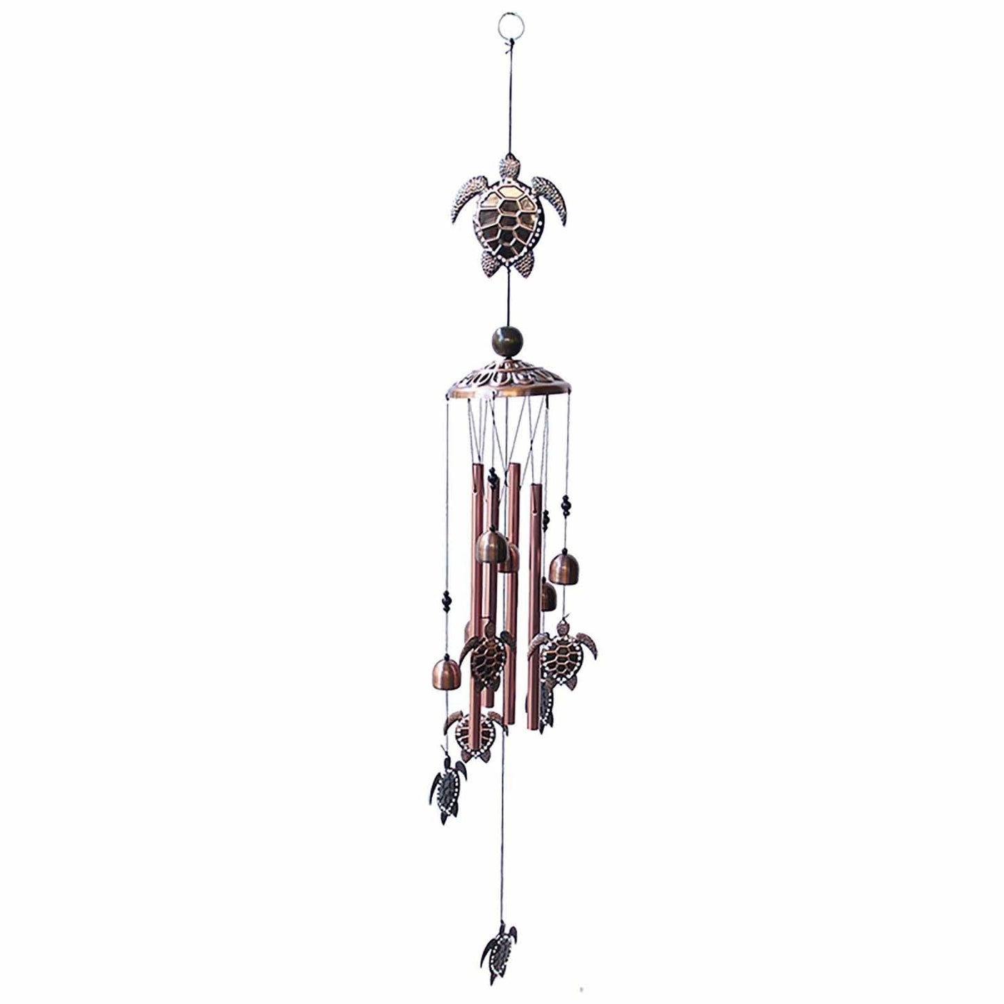 Retro Metal Romantic Wind Catcher Animal Wind Chime Iron Art Wind Bell Tubes Aluminum Tubes Hanging Art Wind Bell Gift Hanging Pendant Ornament For Home Xmas Mom Gifts Festival Balcony Garden Decoration