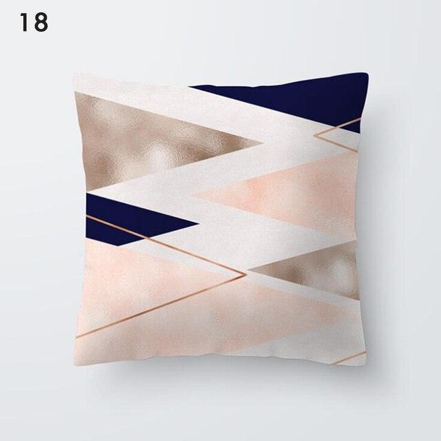 Rose Gold Beautiful Pillow Cover Cushion Home Decorative Colorful Print Cozy Pillow Cases Pineapple Pink Cushion Cover