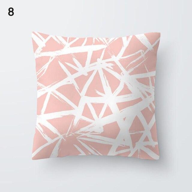 Rose Gold Beautiful Pillow Cover Cushion Home Decorative Colorful Print Cozy Pillow Cases Pineapple Pink Cushion Cover