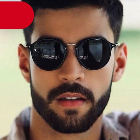 Round Retro Polarized Sunglasses Classic Round Retro Style Sunglasses For Men Fashionable Sunglasses for Men Women Vintage Style Sunglasses For Men Luxury Style Frames