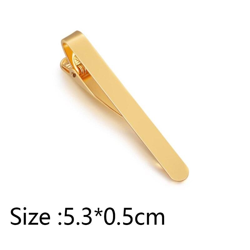 Simple Tie Clip Men Metal Copper Necktie Bar Clip Gold Silver Black 3 Bright Colors Best Gifts For Your Father Lover And Friends  Simple Classic Bar Clasp Practical Necktie Accessories Fashion Men Tie Clips Luxury Clothing Jewelry