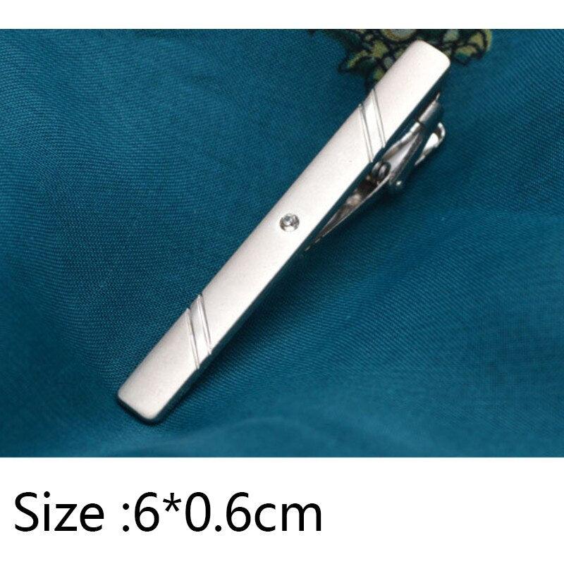 Simple Tie Clip Men Metal Copper Necktie Bar Clip Gold Silver Black 3 Bright Colors Best Gifts For Your Father Lover And Friends  Simple Classic Bar Clasp Practical Necktie Accessories Fashion Men Tie Clips Luxury Clothing Jewelry