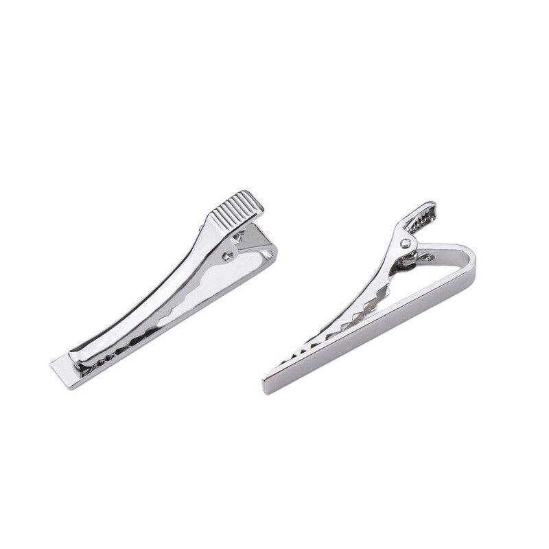 Simple Tie Clip Men Metal Copper Necktie Bar Clip Gold Silver Black 3 Bright Colors Best Gifts For Your Father Lover And Friends  Simple Classic Bar Clasp Practical Necktie Accessories Fashion Men Tie Clips Luxury Clothing Jewelry