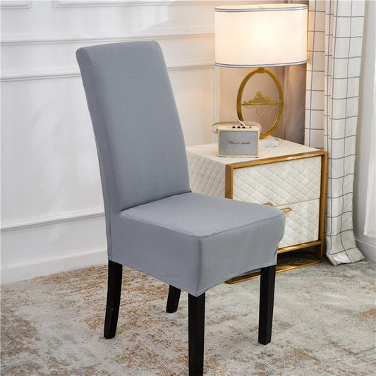 Solid Color Chair Cover Spandex Stretch Slipcovers Chair Covers Seat Cover For Kitchen Dining Room Wedding Banquet Restaurant Removable Washable Dining Room Chair Covers Dining Chair Slipcovers Seat Protector  Great Home Decor And Banquet