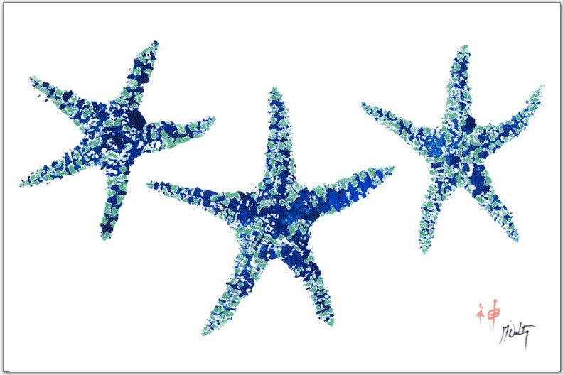 FishAye Starfish Placemat – Coastal Nautical Table Decor Mat