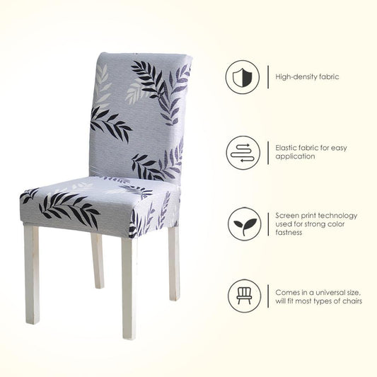 Stretch Spandex Chair Cover For Dining Room Wedding Party Elastic Multifunctional Dining Furniture Covers Home Decor Solid Color  Washable Chair Protector Cover For Kitchen Dining Room Chairs And Living Room