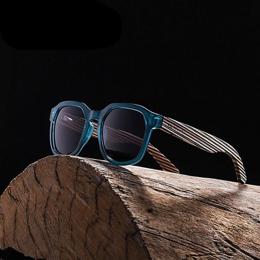 Stylish Sunglasses Fishing Wood Sunglasses For Travel Bamboo Fashion Sunglass Vintage Design Polarized Summer Outdoor Sunglasses For Men