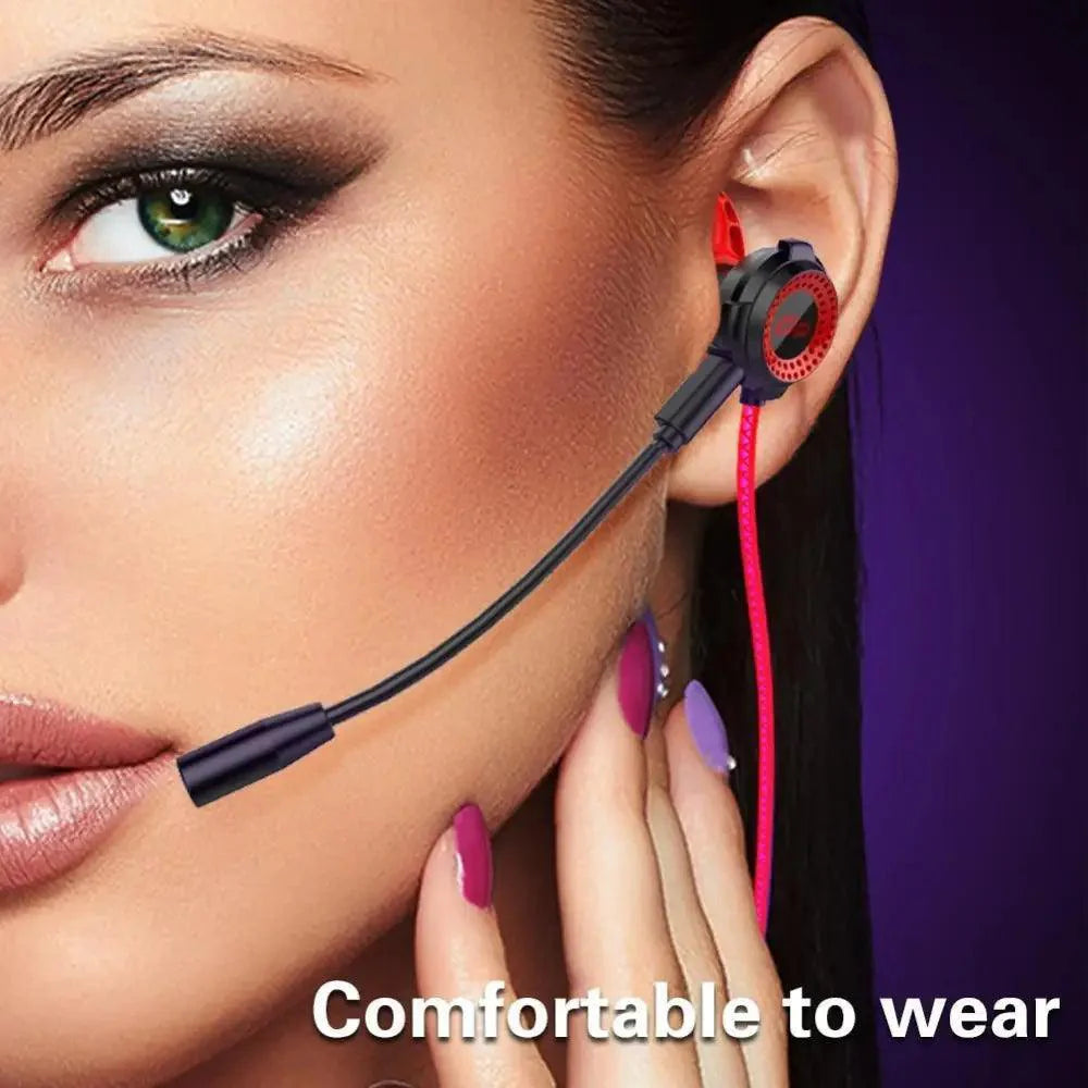 Stylish  Universal Portable Dynamic Noise Reduction In-Ear Wired Call Earphones  Headphones With Noise Cancellation Earphones