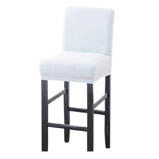 Thick Soft Modern Style Spandex elastic Chair Cover Solid Seat Covers for Bar Stool Chairs Slipcover Home Hotel Banquet Dining Chair Decoration For Liveing room