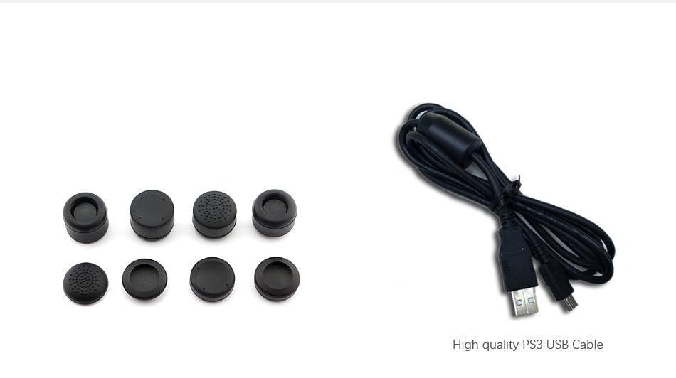 Transparent Eye Catching Wireless Dual Shock Bluetooth Joystick Gamepad Console Controller Compatible With PC Laptop