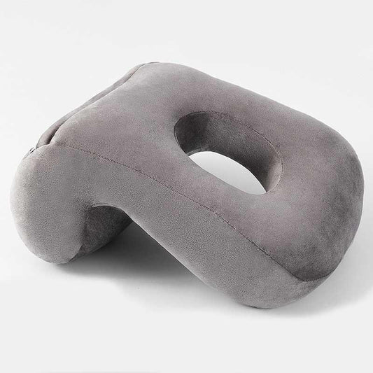 U-Shaped Desk Nap Pillow Neck Supporter Seat Cushion Headrest Travel Airplane Nap Pad  with Arm Rest Travel Pillow for Neck and Head  Comfort for Airplane Car and Desk Memory Foam Neck Pillow, Travel Pillow for Airplanes Car Camping Office School