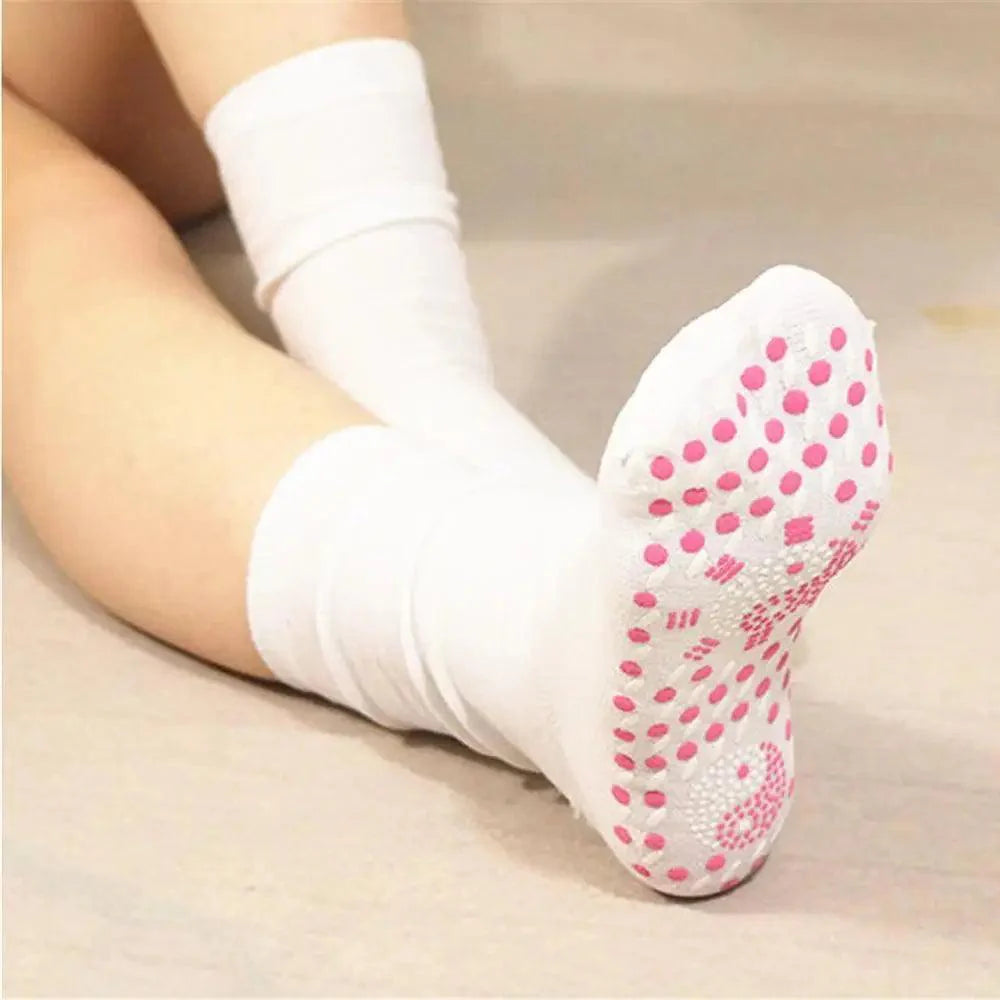 Unisex Self-heating Magnetic Socks  Self-warming Comfortable Winter Warm Massage Soft Pain Relieve Socks